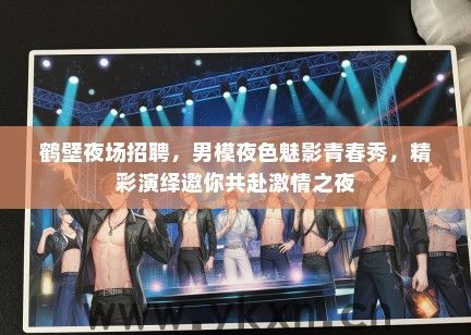 鹤壁夜场招聘，男模夜色魅影青春秀，精彩演绎邀你共赴激情之夜